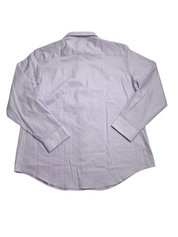 Alfani Mens Slim fit Dress Shirt Medium 15-15.5 34-35 Lavender Purple Solid