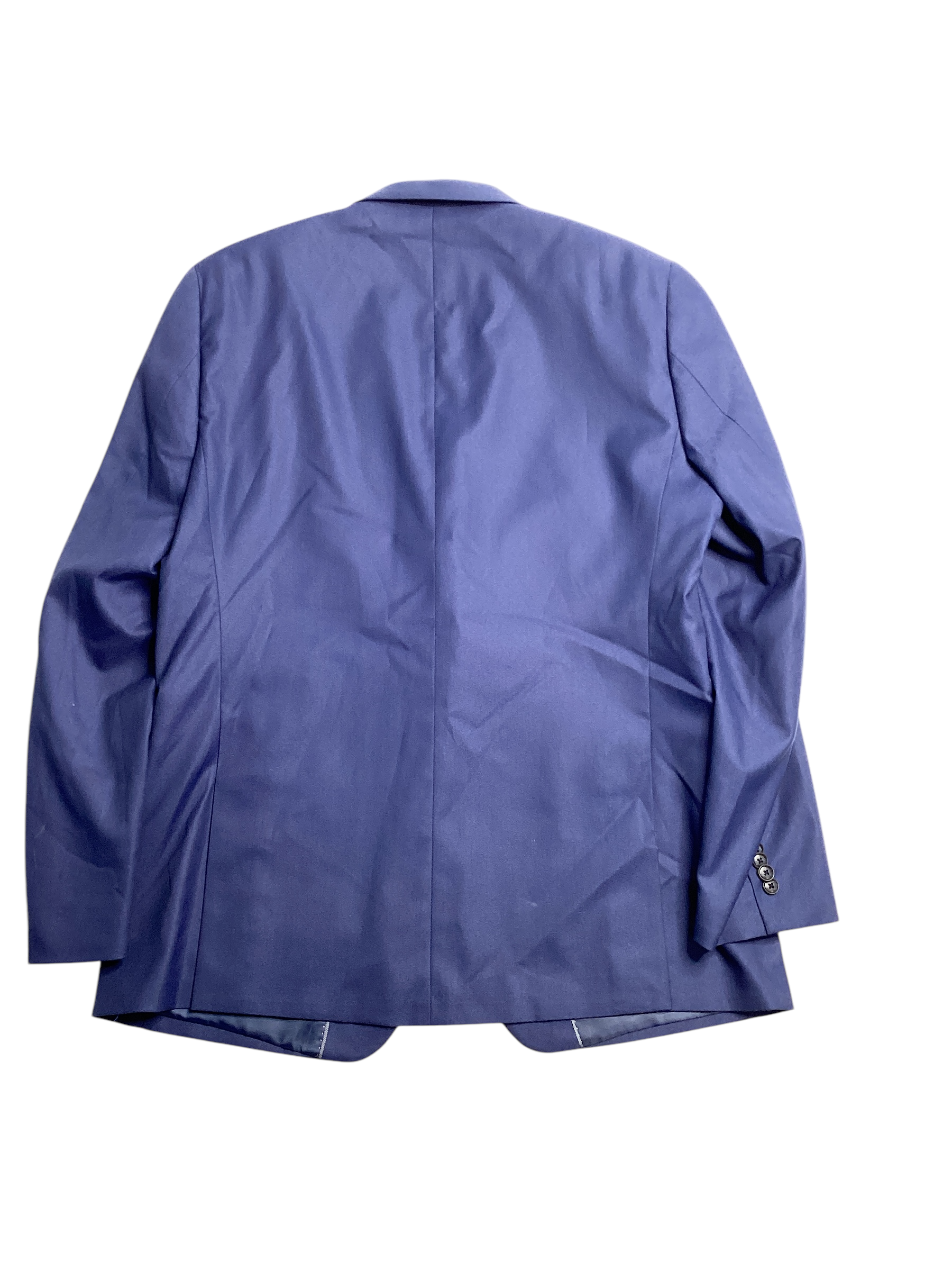 Alfani Mens Slim fit Suit Jacket Blazer 36 R Blue Solid Stretch