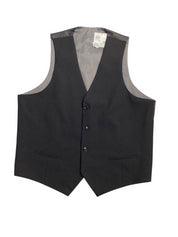 Alfani Men's Slim-Fit Stretch Solid Suit Vest Large Black
