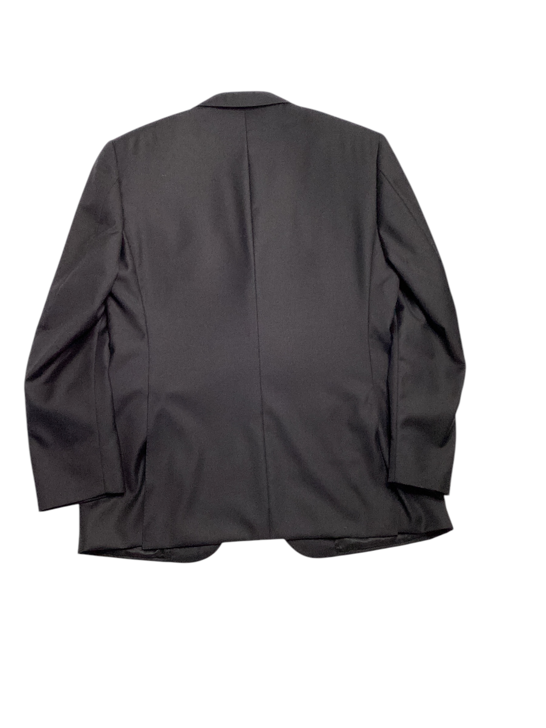 Canali Mens Siena Suit Jacket EU 50 US 40R Black Wool