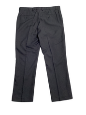 Perry Ellis Mens Modern fit Dress Pants 34 / 30 Black Check Stretch