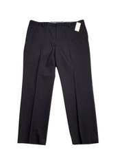 Perry Ellis Portfolio Mens Modern fit Dress Pants Pants 38 / 30 Black Solid