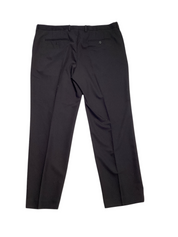Perry Ellis Portfolio Mens Modern fit Dress Pants Pants 38 / 30 Black Solid