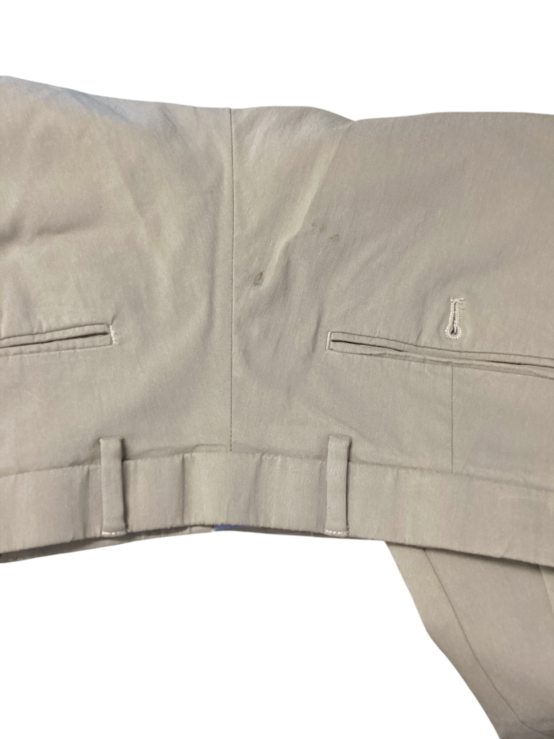 Tommy Hilfiger Mens Modern fit Dress Pants 33 / 30 Beige Solid Stretch