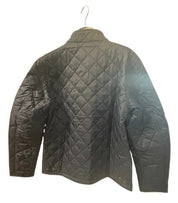 Barbour Mens Regular fit Linden Quilted Coat Medium Blue Solid
