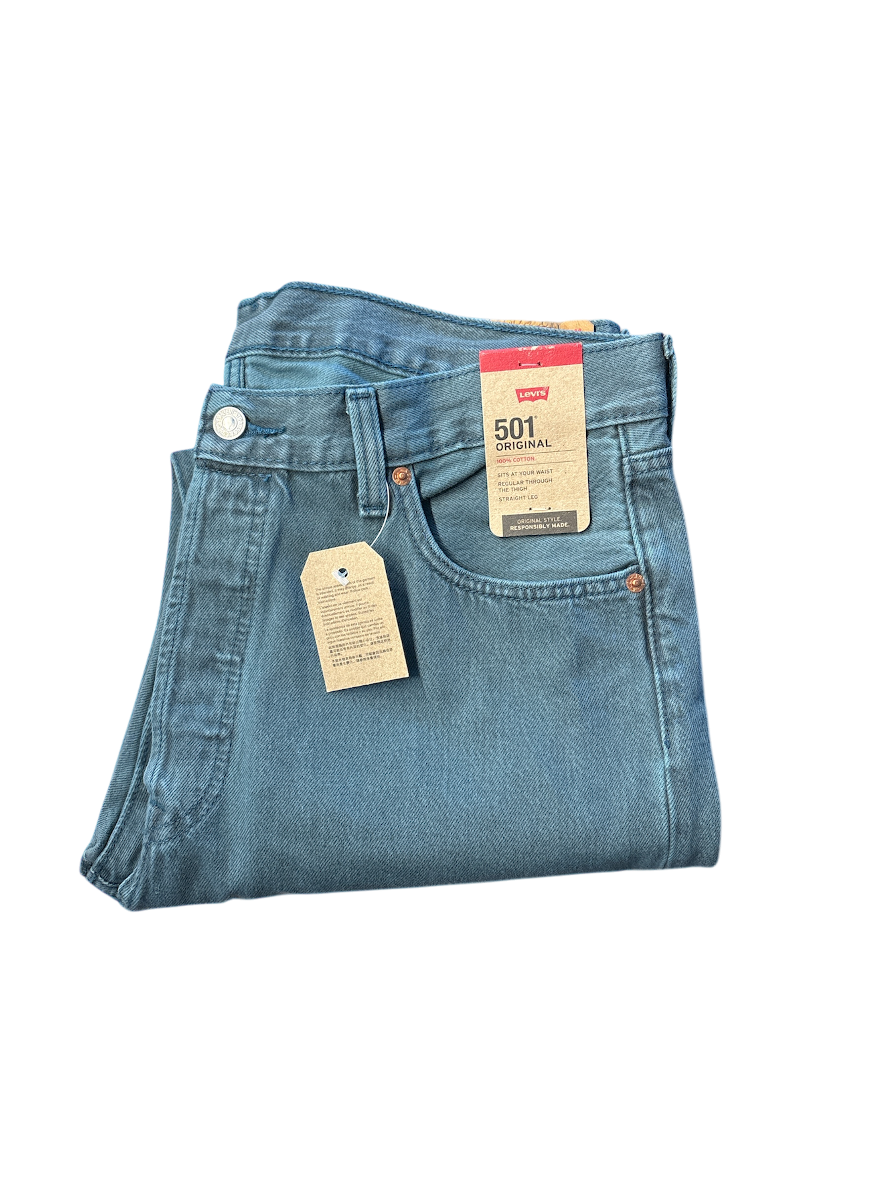 Levis Mens Regular fit Denim Jeans 36 / 30 Blue