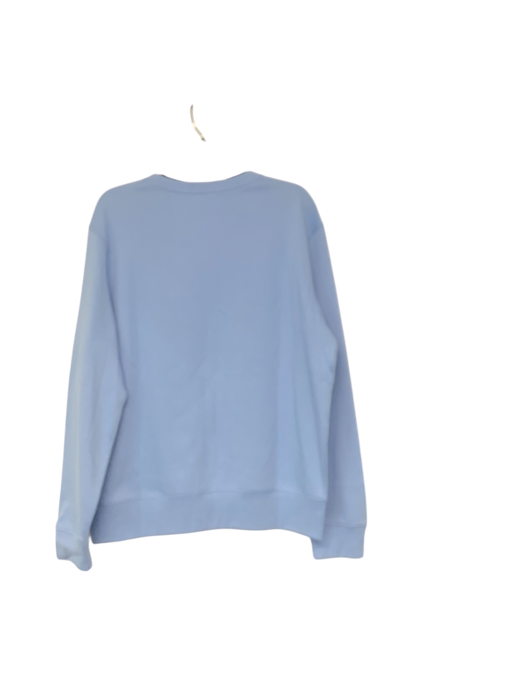 Polo Ralph Lauren Mens Regular Fit Crewneck Sweatshirt Large Blue Solid