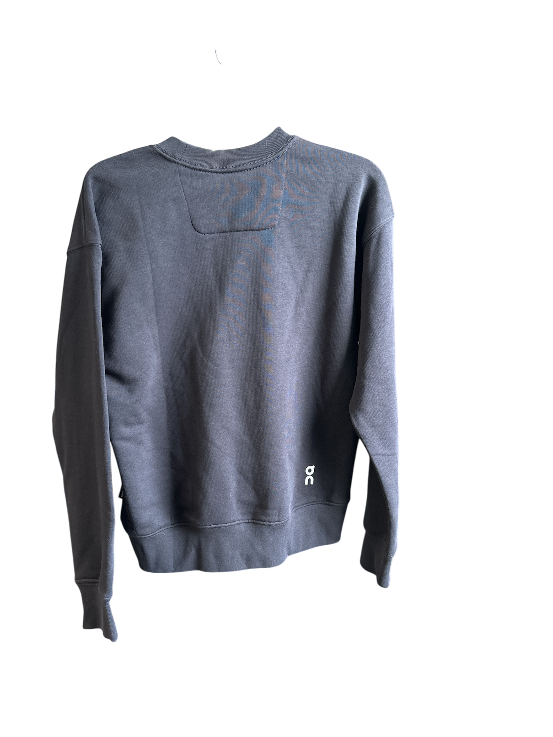 On Cloud WOMEN"S Regular fit Long Sleeve Crewneck Sweatshirt XS Black Solid