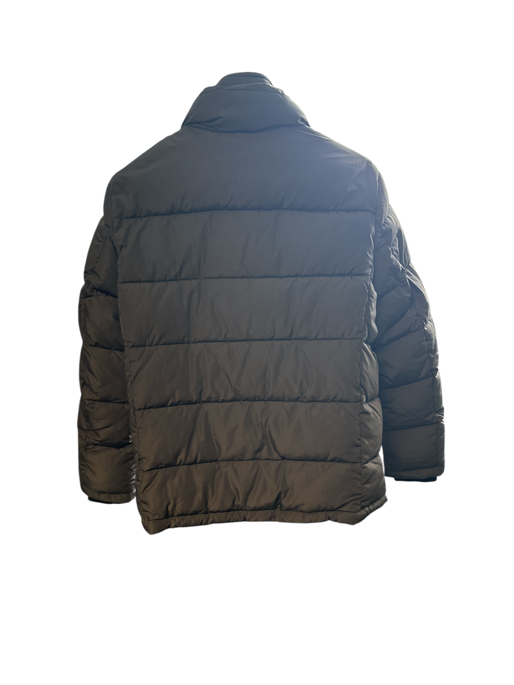 Calvin Klein Mens Regular fit Puffer Jacket Coat Medium Grey Solid Hooded