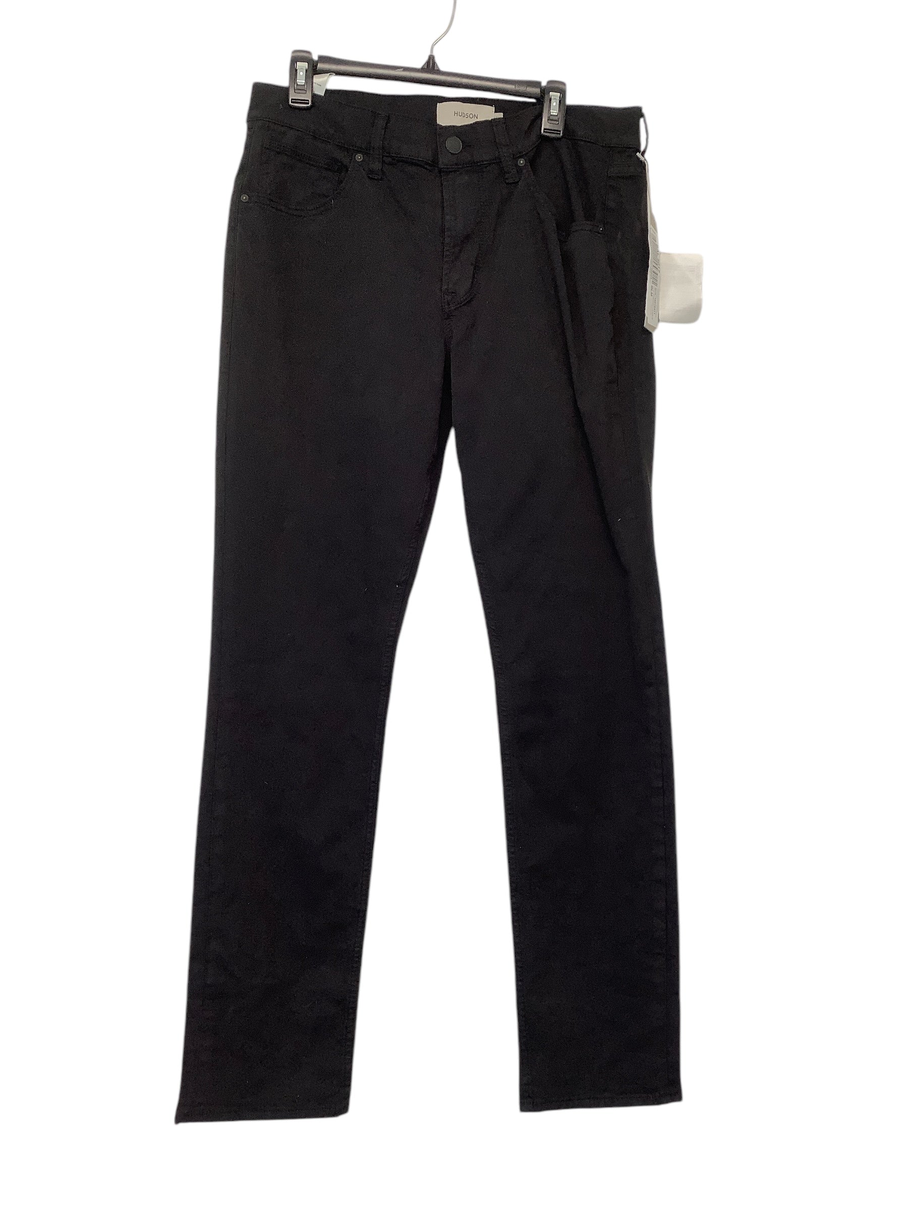 Hudson Mens Slim Fit Blake Jeans 34 x 32 Black Solid