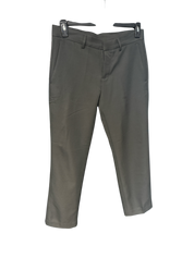Perry Ellis Mens Modern fit Dress Pants 29 / 30 Charcoal Grey Solid Stretch