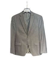 Alfani Menss Slim fit Sport Coat Blazer 40 R Grey Stretch