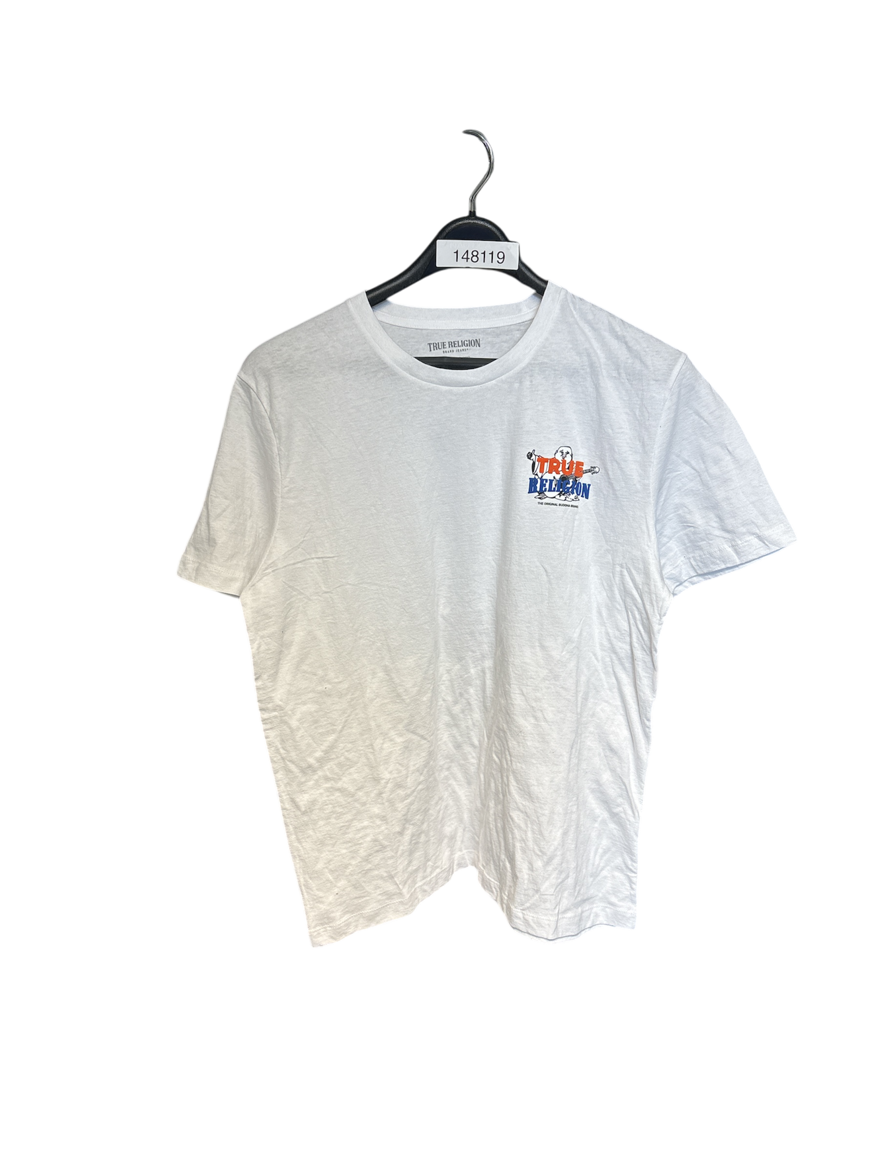 True Religion Mens Regular fit Short Sleeve T-Shirt XL Optic White