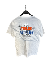 True Religion Mens Regular fit Short Sleeve T-Shirt XL Optic White
