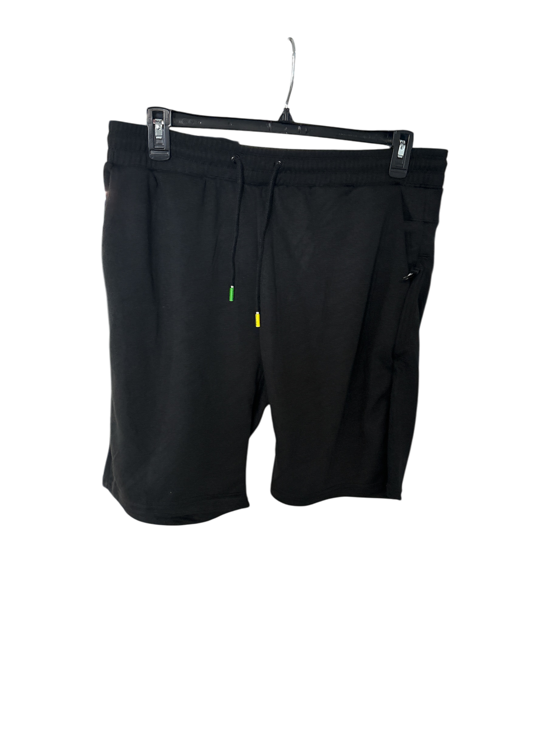 Blu rock Mens Regular fit Cargo Shorts XL Black Solid