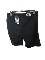 Blu rock Mens Regular fit Cargo Shorts XL Black Solid