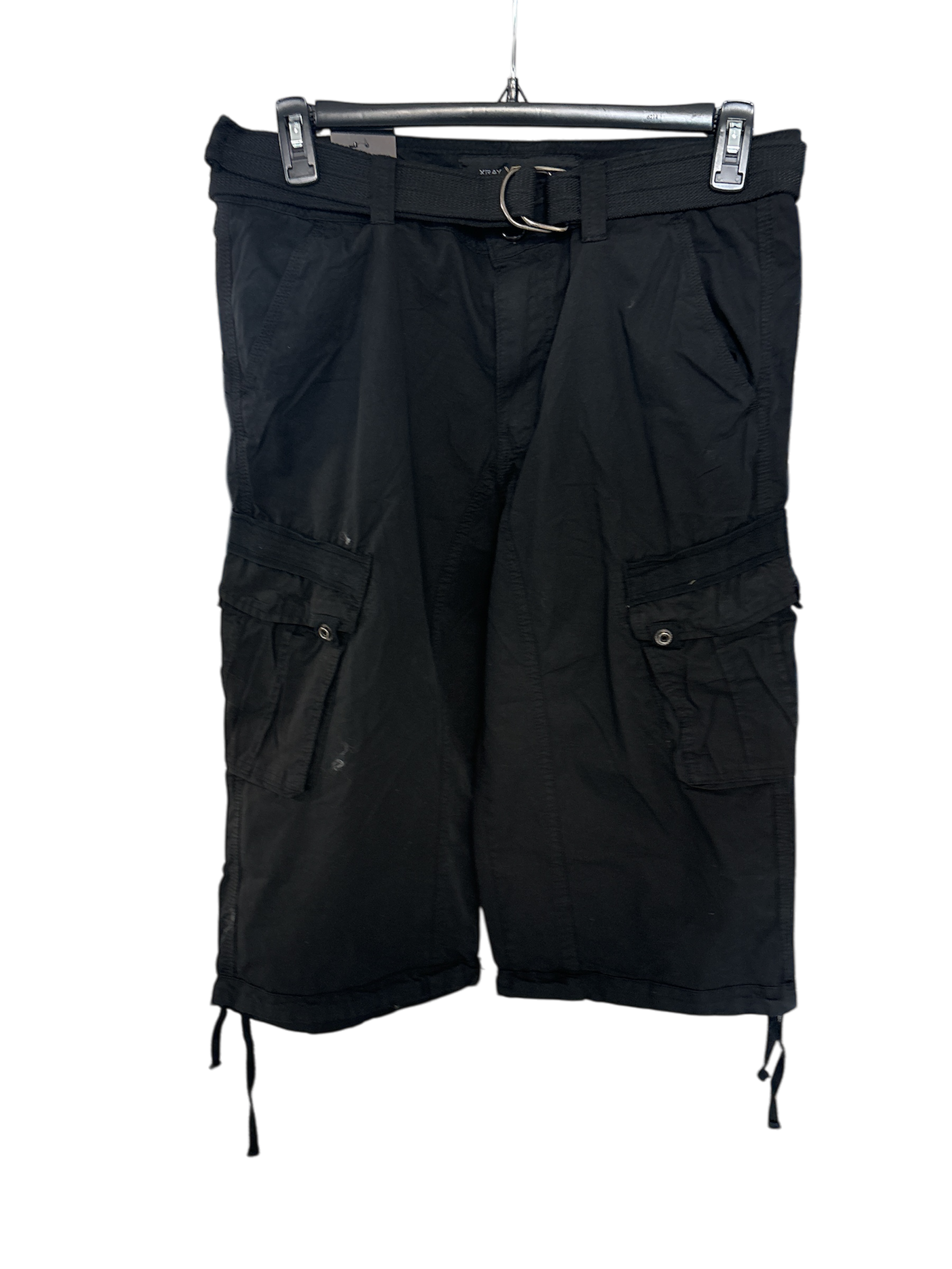 XRAY Jeans Mens Regular fit Cargo Shorts 34 Black