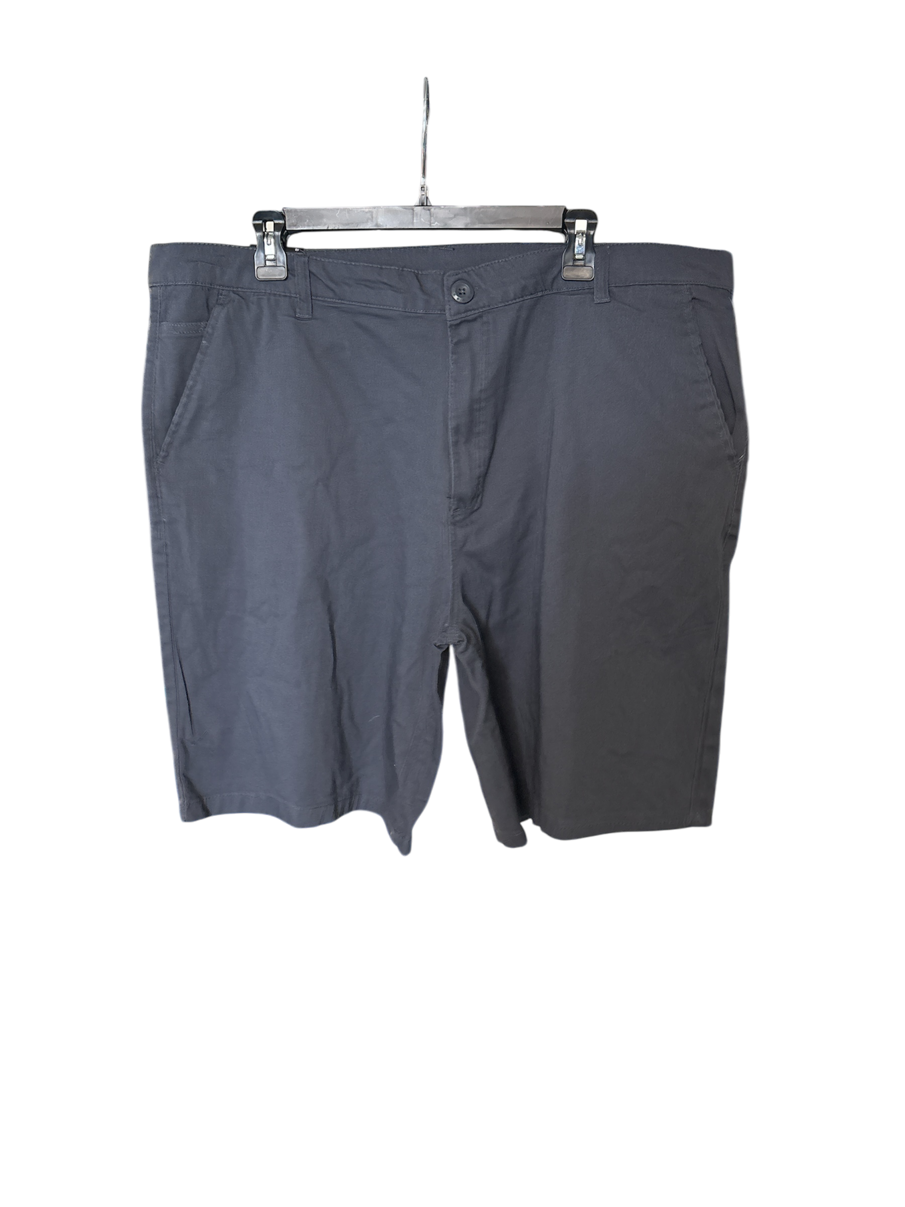 Galaxy By Harvic Mens Regular fit Fitness Shorts 40 Grey