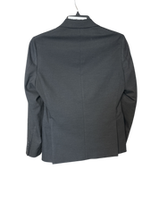Haggar Mens Ultra Slim Fit Sport Coat Blazer 36 S Grey