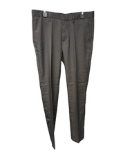Louis Raphael Mens Slim fit Dress Pants 38 / 30 Black Solid