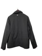 Calvin Klein Mens Full Zip Jacket XXL Black Solid