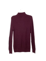 INC International Concepts Mens Regular Fit Quarter Zip Sweater Small Red Solid