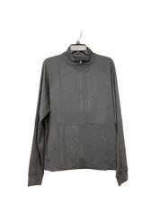 Blue Ice Mens Regular Fit Full Zip Sweatshirt Large Grey Solid