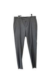 Lauren Ralph Lauren Mens Regular Fit Dress Pants 38 x 32 Grey Solid