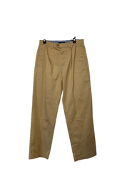 Tommy Hilfiger Mens Relaxed Fit Chinos Dress Pants 32 x 32 Beige Solid