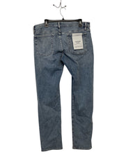 Frame L'Homme Mens Slim Fit Jeans Jadite Blue 36 x 30