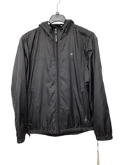 Calvin Klein Men's Hooded Windbreaker Black Large