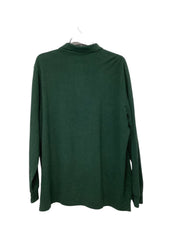 Polo Ralph Lauren Mens Classic Fit Long Sleeve Polo Shirt XXL Collared Green