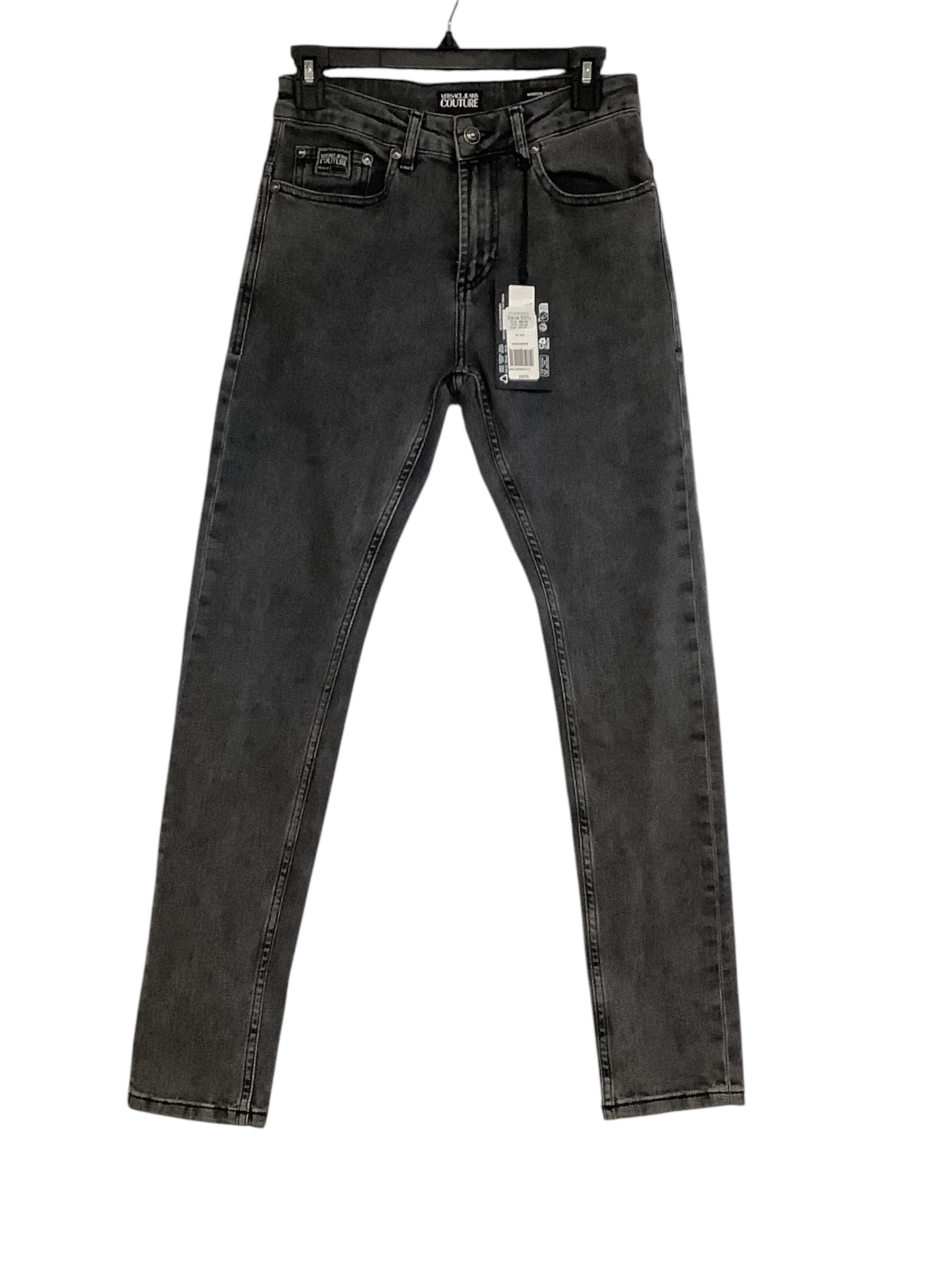 Versace Jeans Couture Mens Skinny Fit Jeans Size 29 / 30 Black