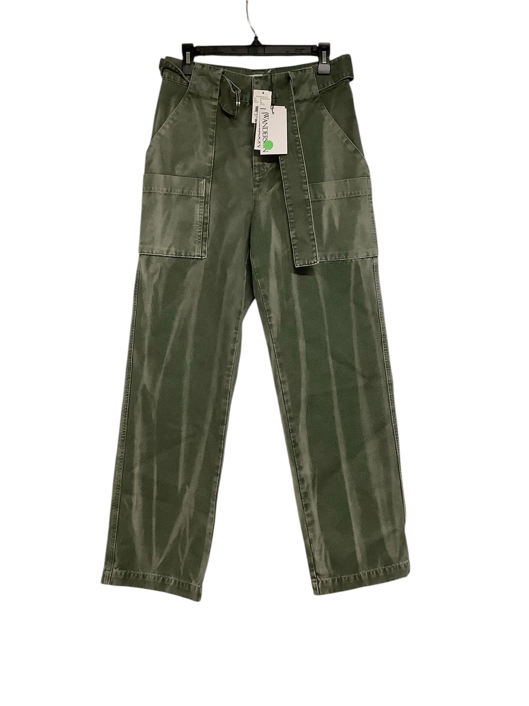 JW Anderson Mens Wide Leg Cargo Pants Size Small 30 - 32 Green Italy