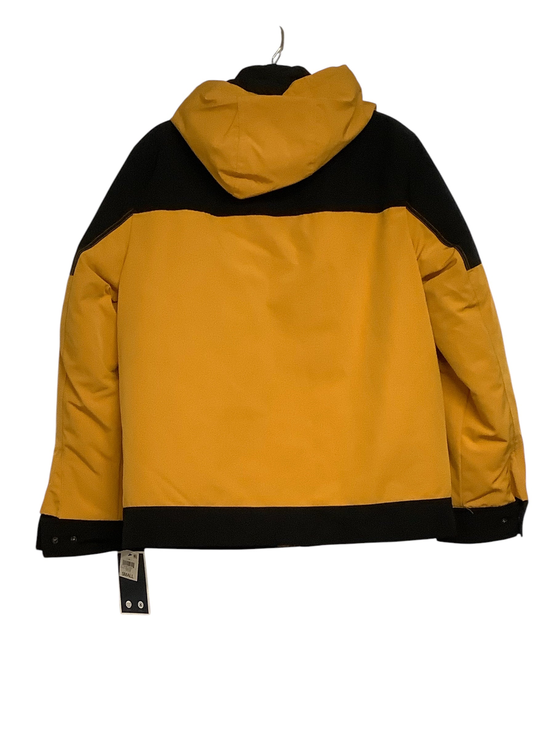 Club Room Mens 3-1 Hooded Jacket Coat Small Yellow