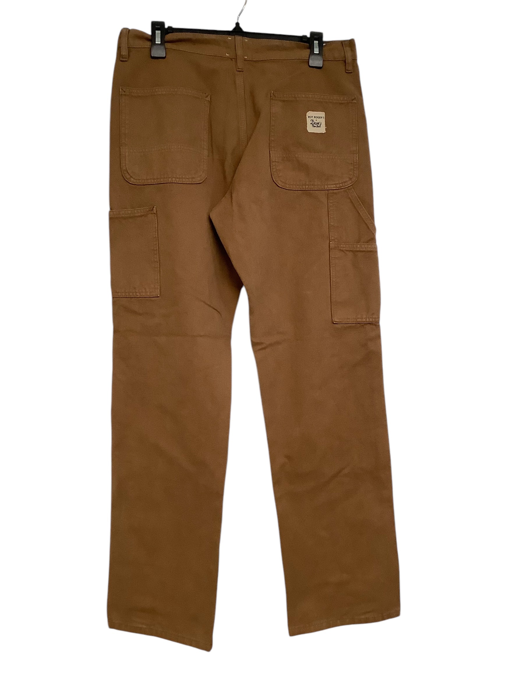 Roy Roger's x Dave's New York Statement Cotton Pants Size 29 / 32 Rustic Brown
