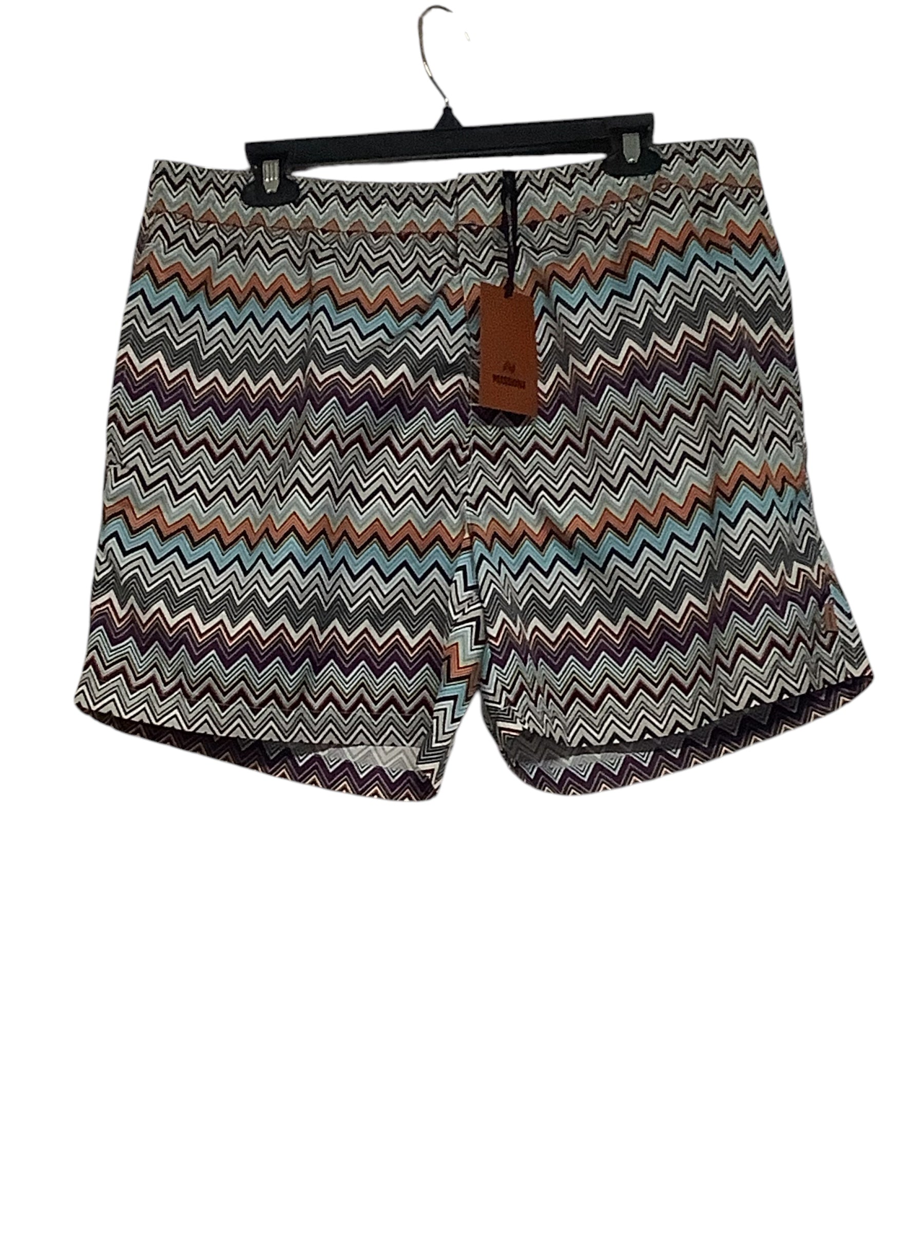 Missoni Mens Swim trunks Small brushstroke effect zigzag print