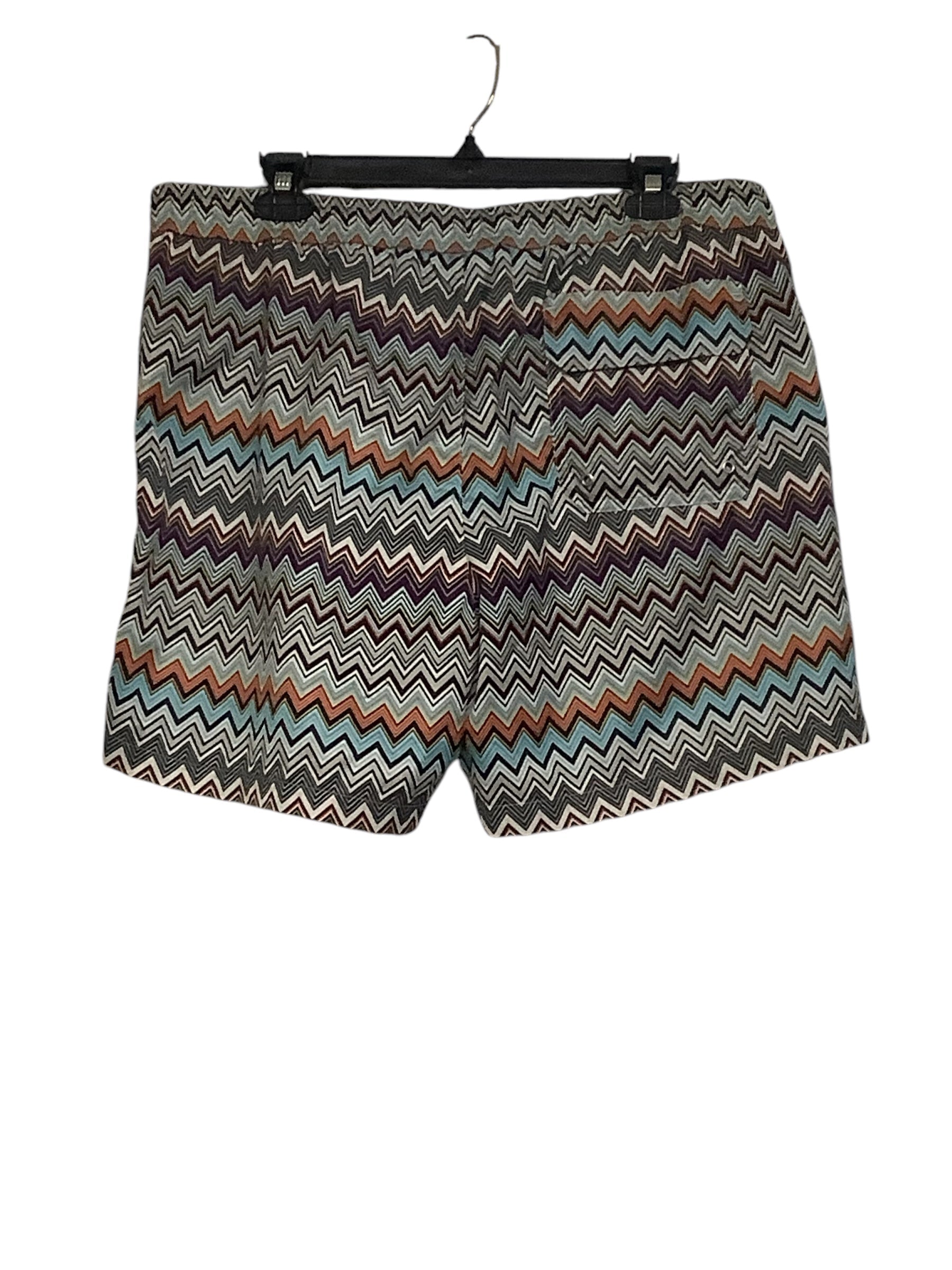 Missoni Mens Swim trunks Small brushstroke effect zigzag print
