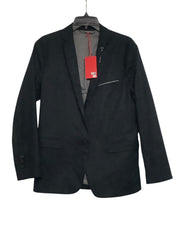 Hugo Boss Mens Slim Fit Cotton Stretch Blazer Sport Coat 36R Black