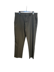 Perry Ellis Portfolio Mens Modern fit Dress Pants 33 / 30 Grey Solid