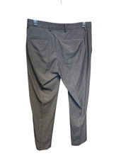 Perry Ellis Portfolio Mens Modern-Fit Pattern Dress Pant 32 / 30 Black Birdseye