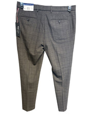 Tommy Hilfiger Mens Modern fit Dress Pants 34 / 32 Grey Plaid Stretch