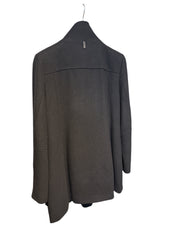 DKNY Womens Walker Coat XL Black Solid