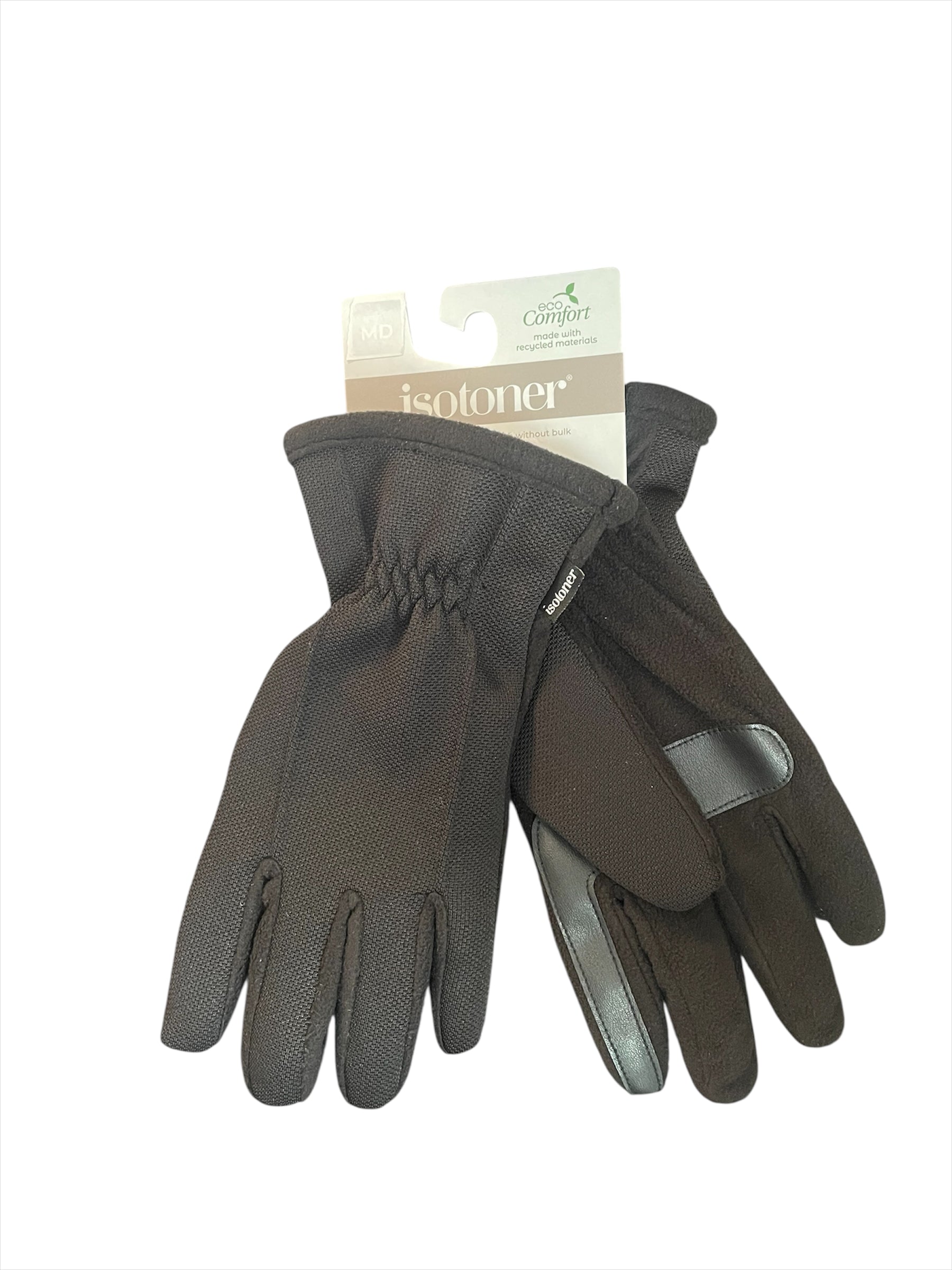 Isotoner Signature Men's Active Gloves Apparelgloves Oxford Black XL