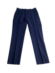 Bar III Mens Slim fit Dress Pants 30 / 32 Navy Blue Solid Wool