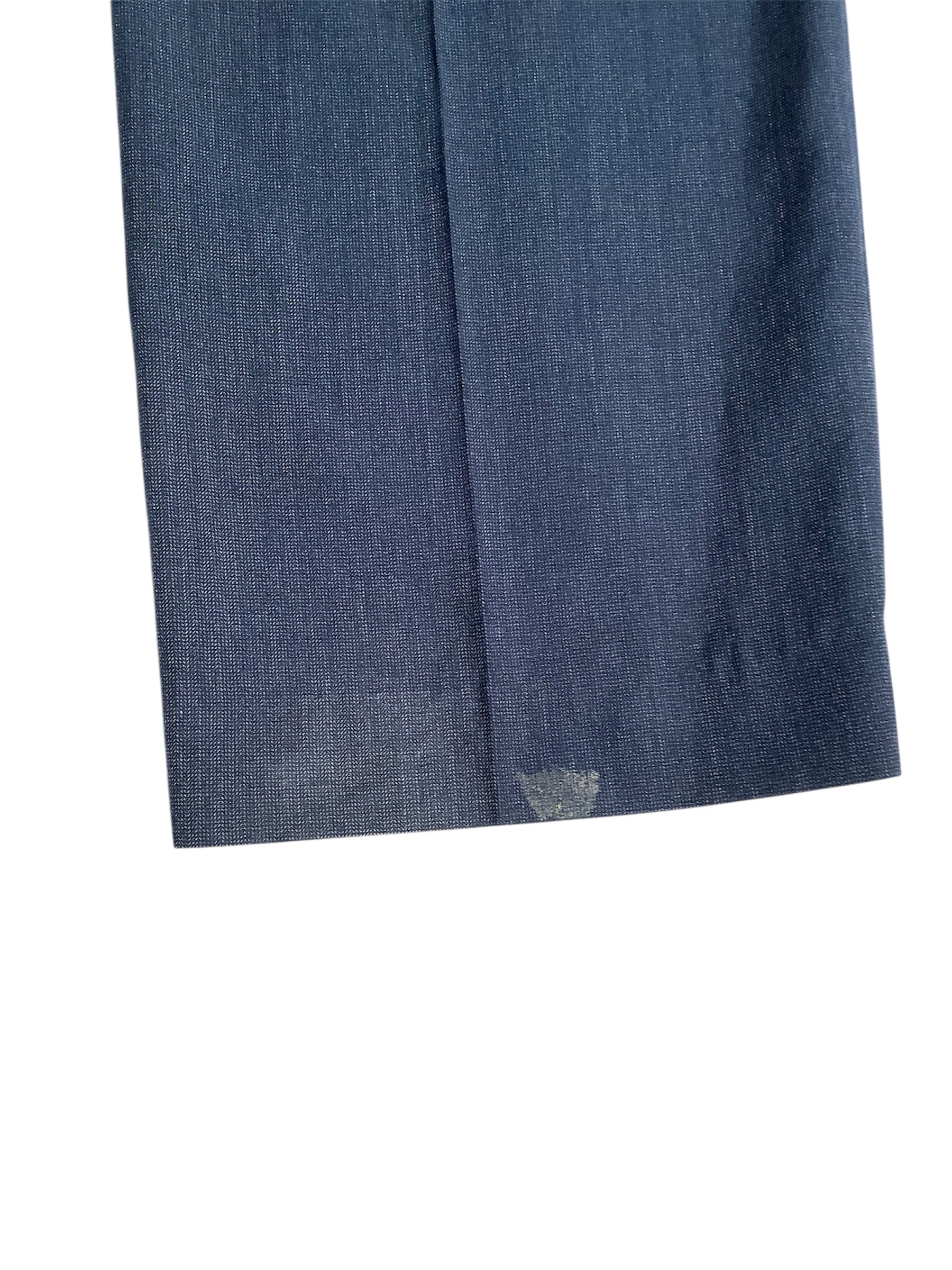 Calvin Klein Mens Classic fit Dress Pants 33 / 32 Navy Blue