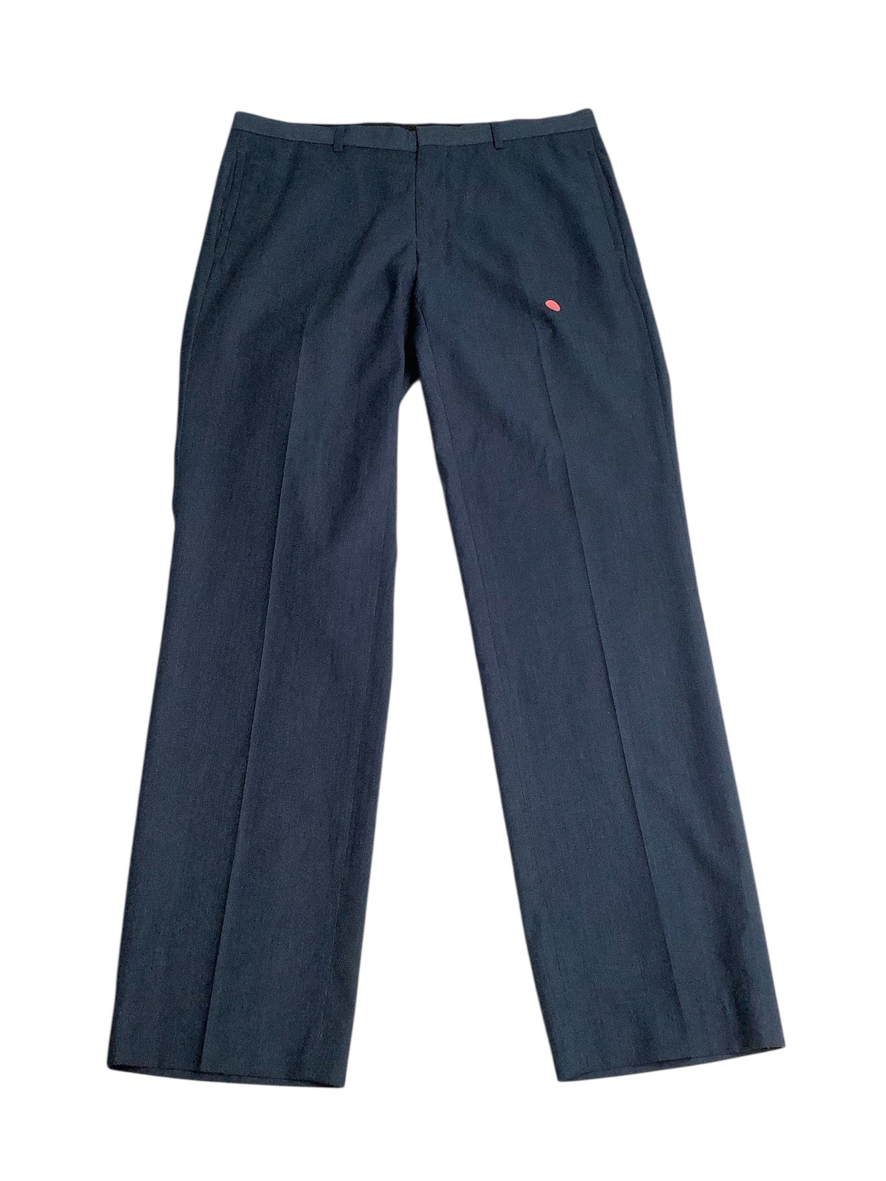 Calvin Klein Mens Classic fit Dress Pants 33 / 32 Navy Blue