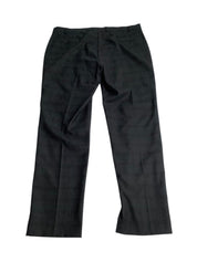 Michael Kors Mens Classic fit Dress Pants 38 / 34 Dark Grey Plaid