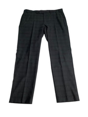 Michael Kors Mens Classic fit Dress Pants 38 / 34 Dark Grey Plaid