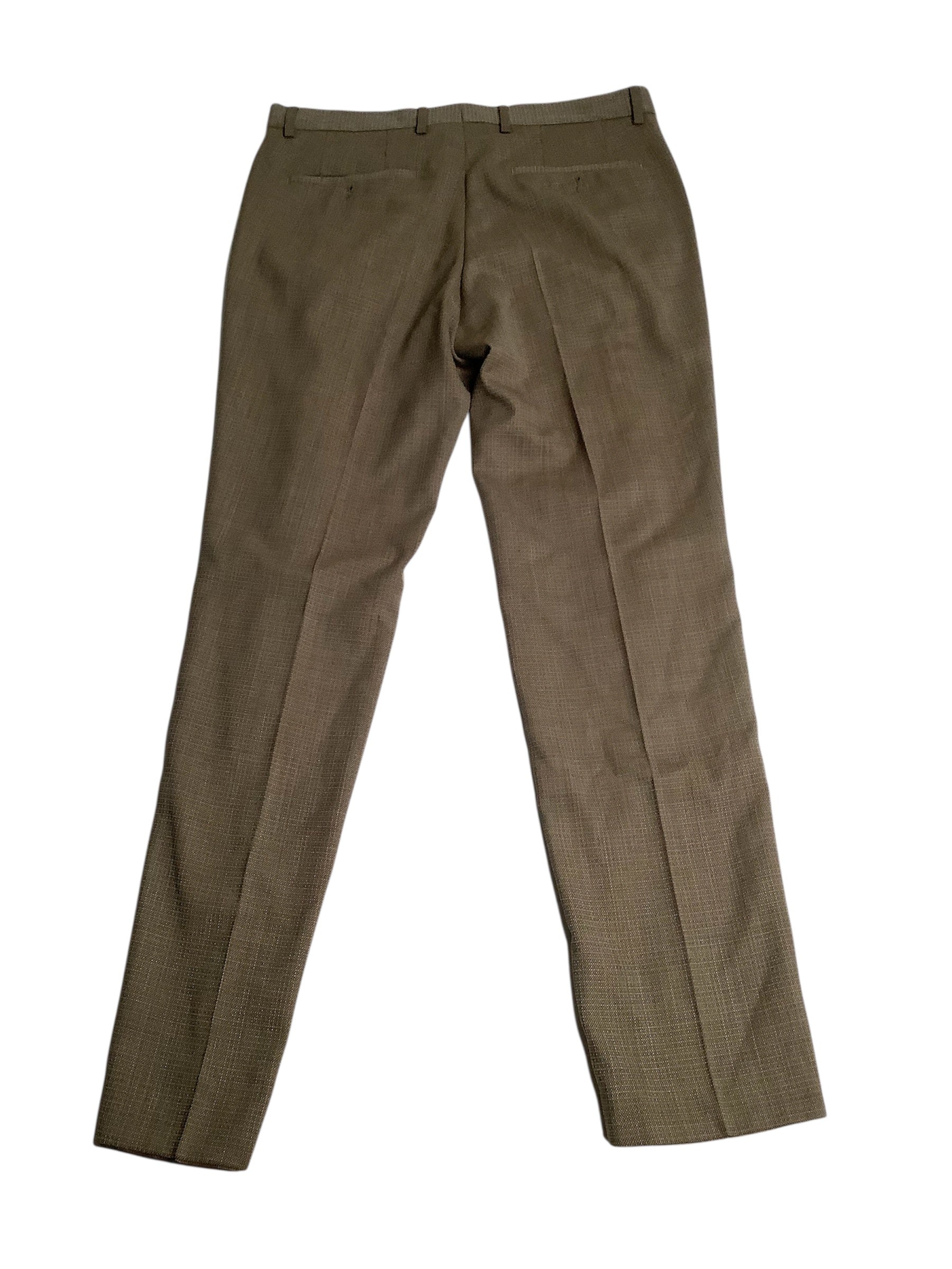 Hugo Boss Mens Slim fit Dress Pants 38 / 32 Brown